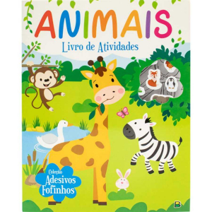 Livro Infantil 3 a 5 Anos - Adesivos Fofinhos: Animais Todolivro